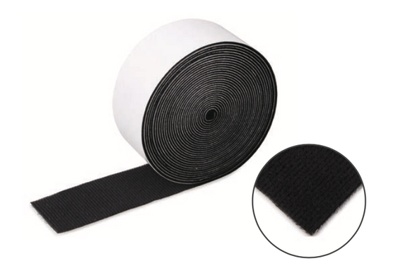 Black Soft Slim Fabric Felt 5 Meter (PPFTL7)