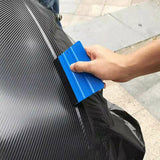 Blue Felt Soft Squeegee with Hole (PPFTL3)